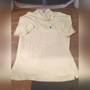 VTG Titleist by Corbin Polo Shirt Mens XL Ivory Golf Casual Outdoor Classic